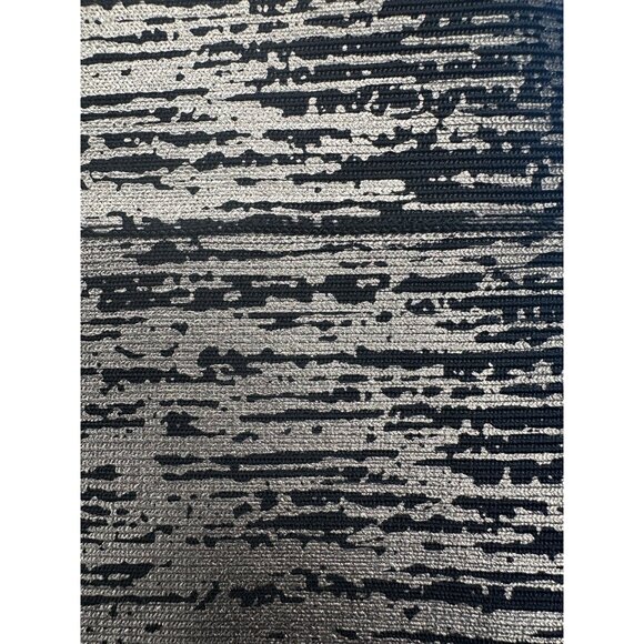 BCBGMaxAzria Womens Metallic Gold & Black Patterned Skirt S - Picture 9 of 9